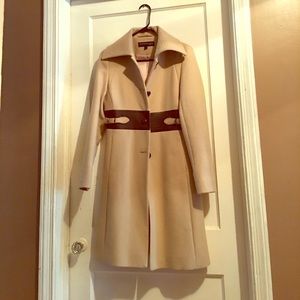 Kenneth Cole New York Oatmeal & Chocolate Coat